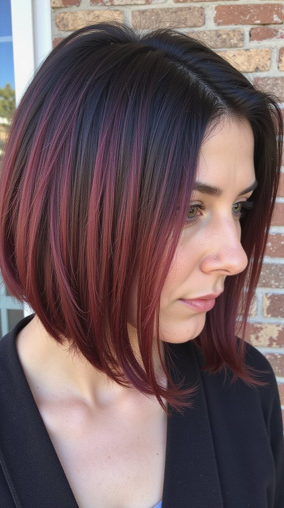 glossy cherry cola bob