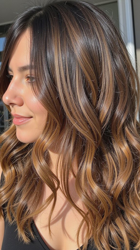honey brown balayage maintenance tips