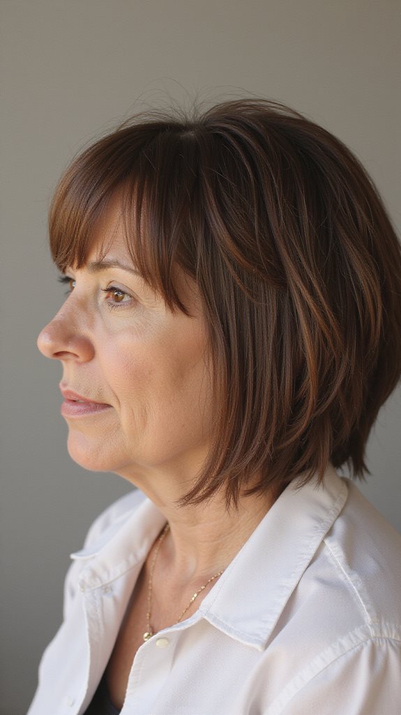 inverted bob jawline contouring