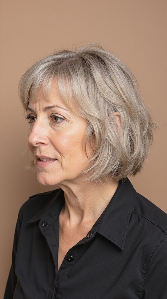 lob hairstyle for thin hair