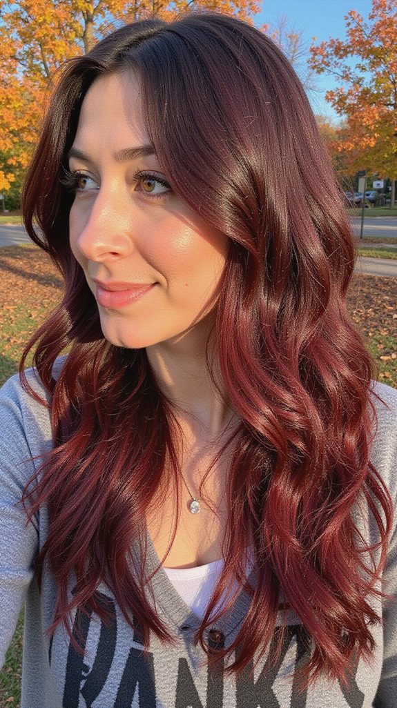 low maintenance cherry cola color