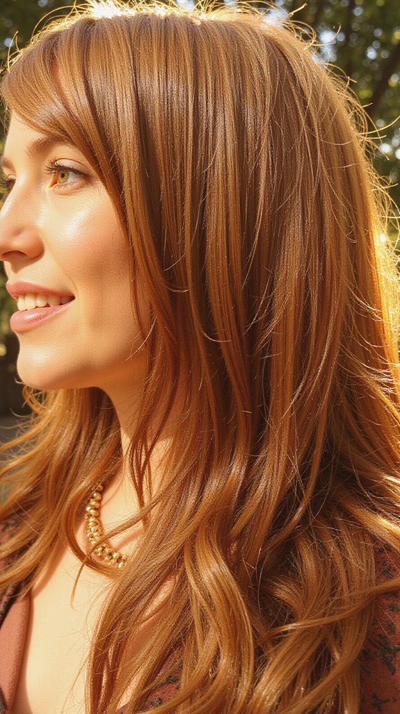 maximum shine honey brown