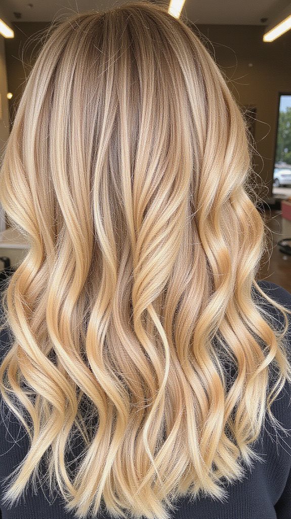 natural sun kissed highlights technique