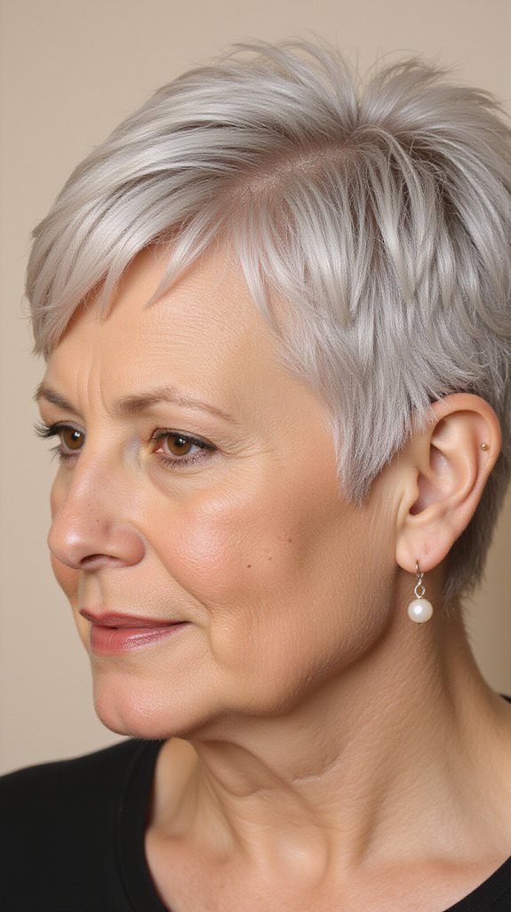 sleek polished precision pixie