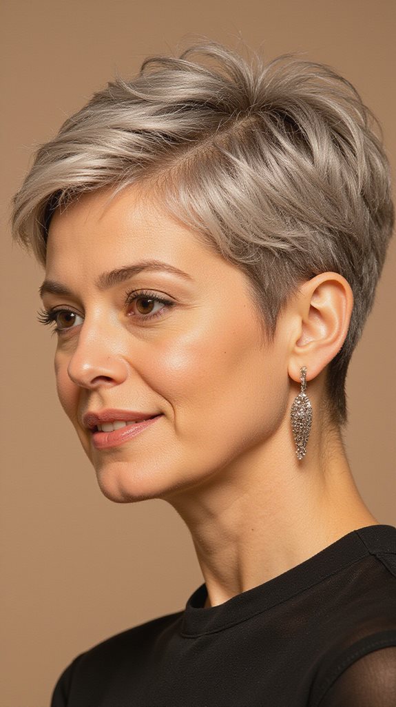 stylish pixie cuts showcased