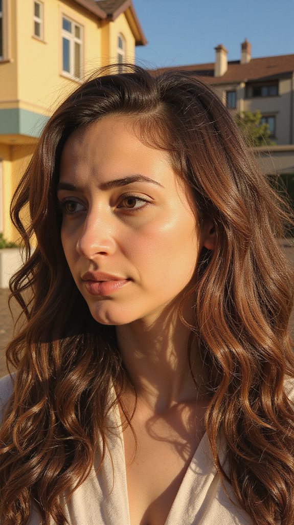 subtle dimensional mocha brown