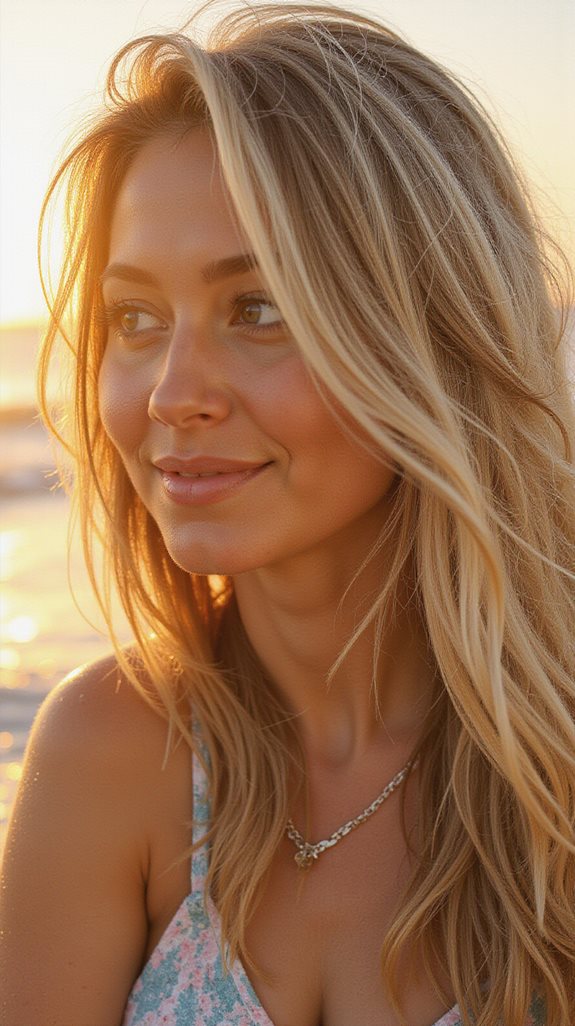 summer money piece highlights