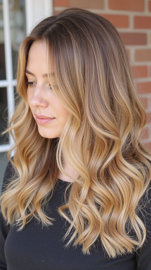 warm multi dimensional blonde tones