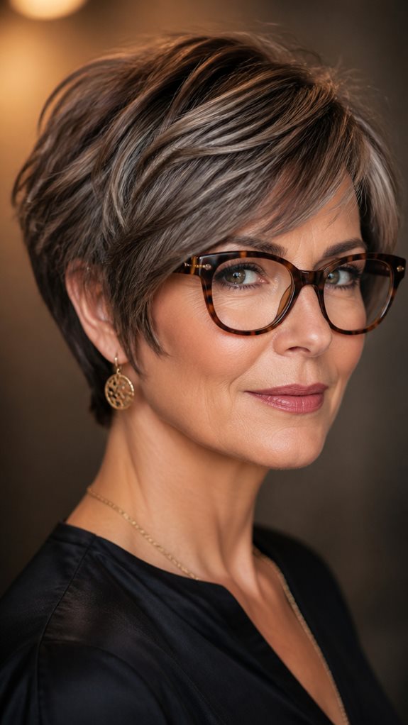 balanced bob for glasses