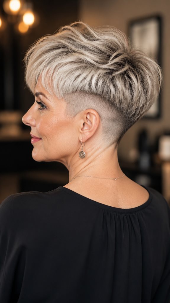bold bixie with undercut
