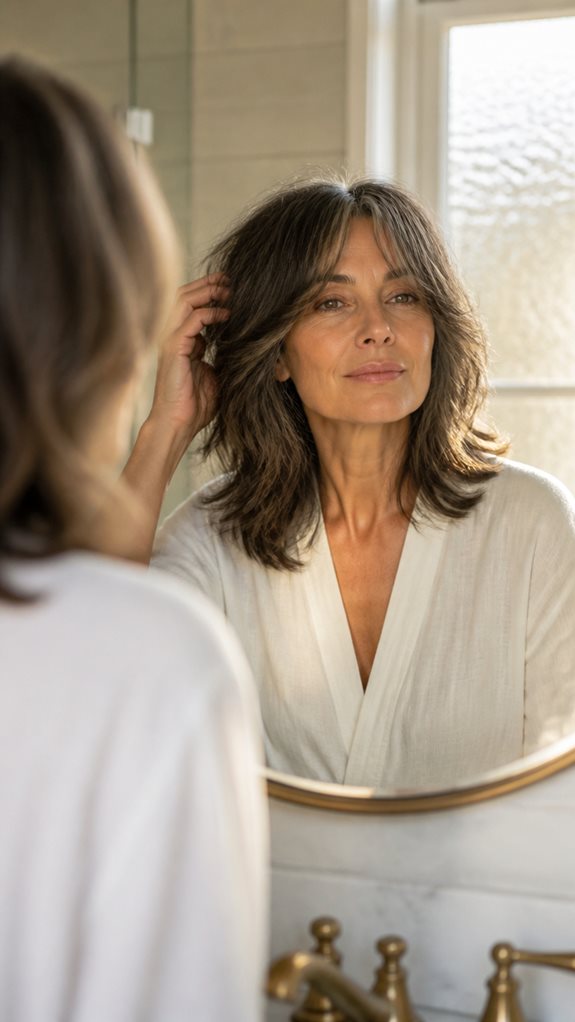 effortless shag styling tips