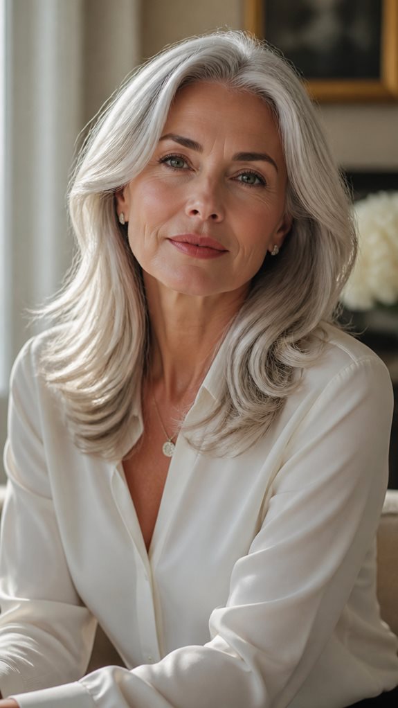 elegant long layers style