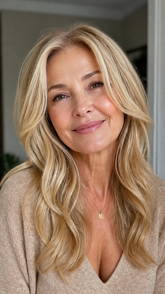 radiant buttery vanilla blonde