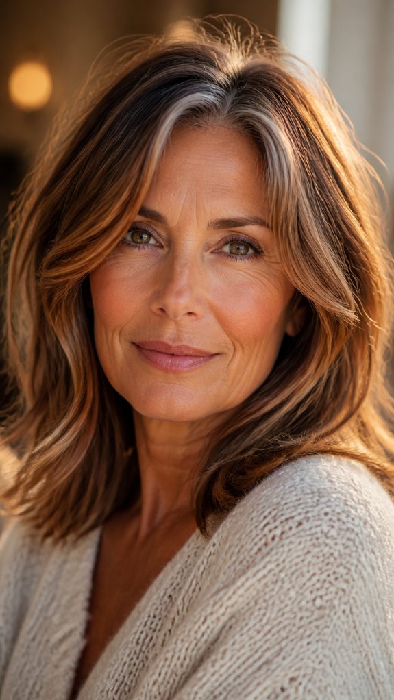 radiant copper balayage technique