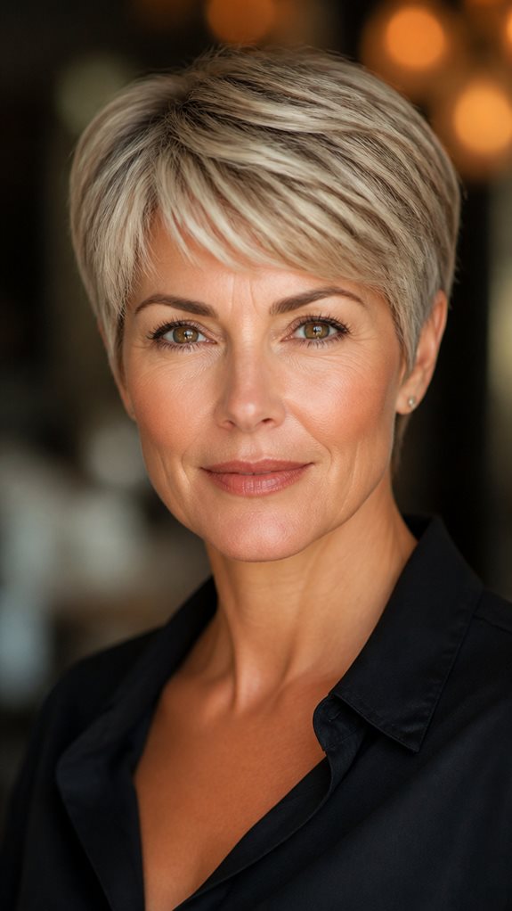 short pixie for fullness