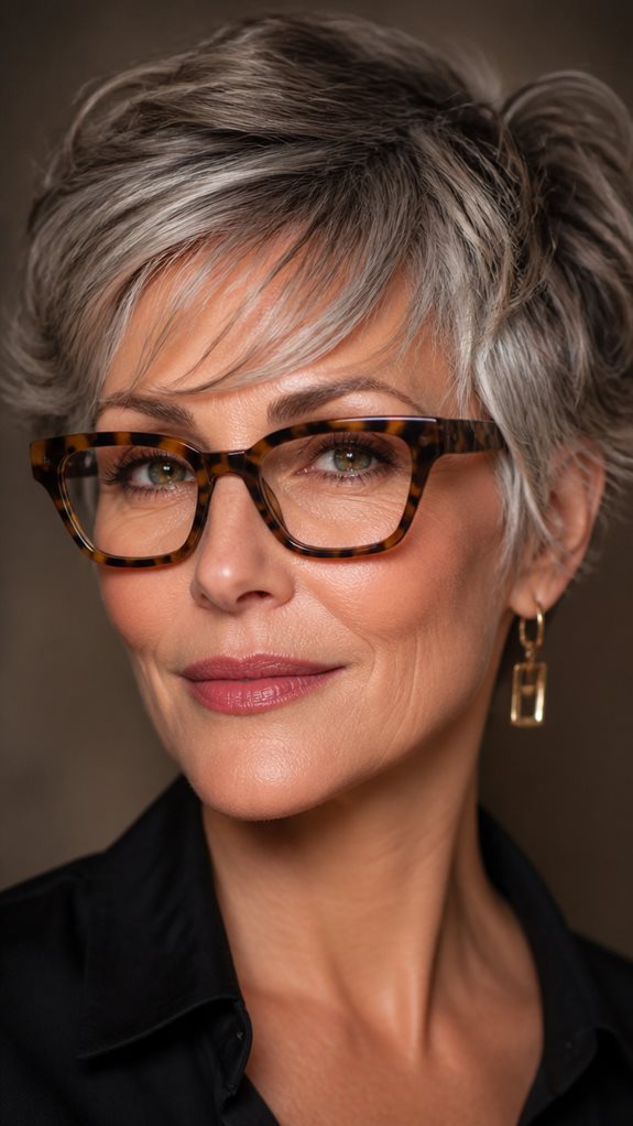 soften angular eyewear frames