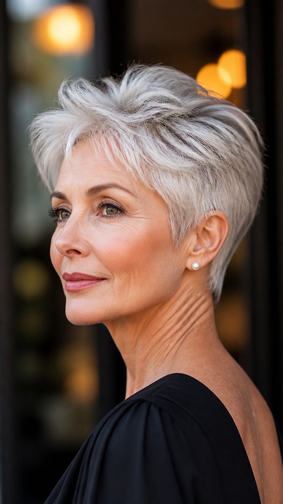 textured crown pixie cut