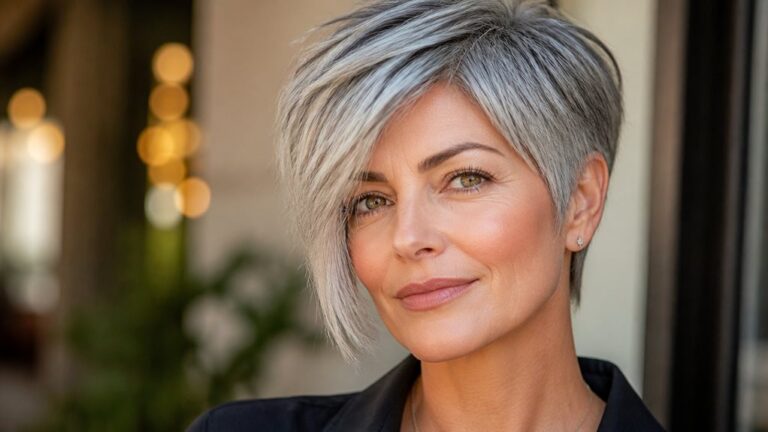 trendy pixie cuts for seniors