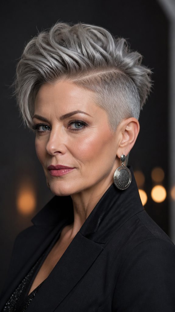 undercut pixie for volume
