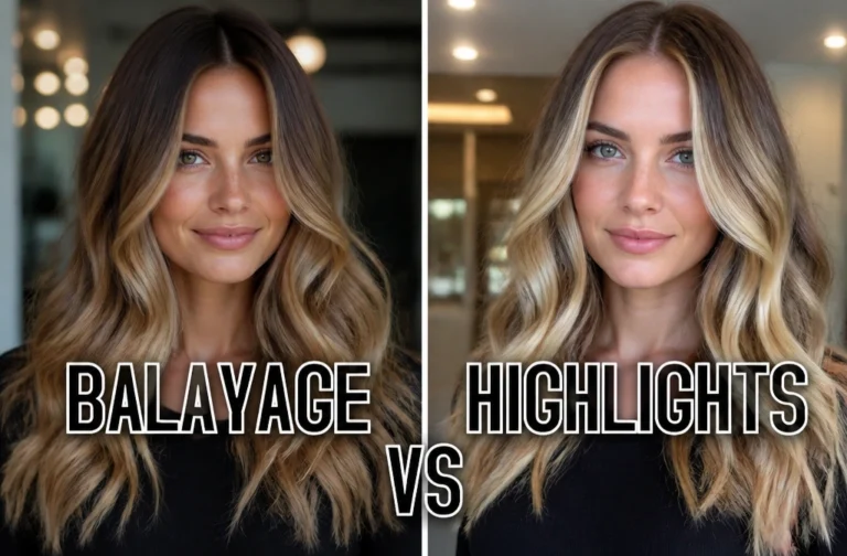 Balayage vs Highlights